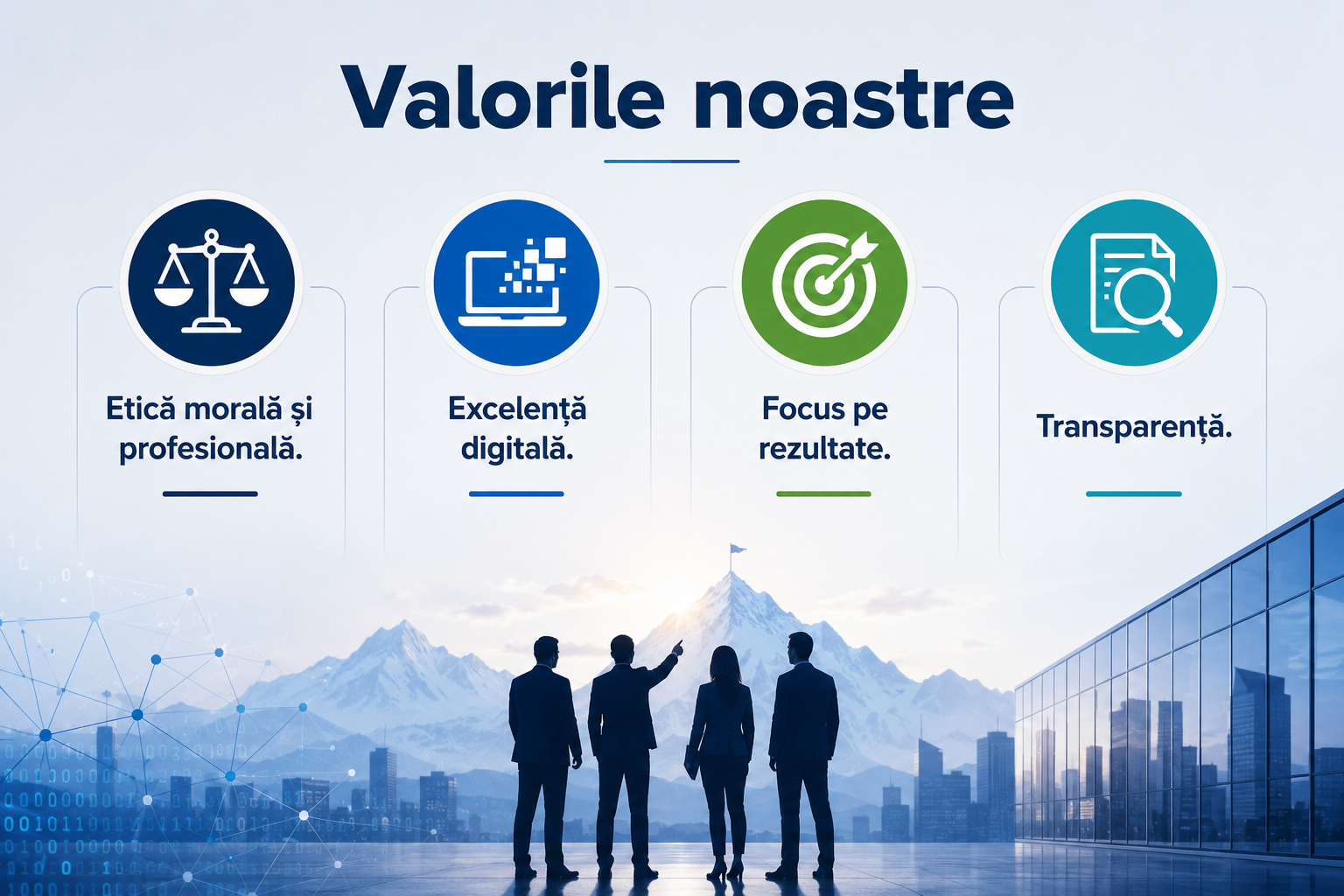 Valorile AUTOHUB - principiile care ne ghideaza in digitalizarea afacerilor cu piese auto