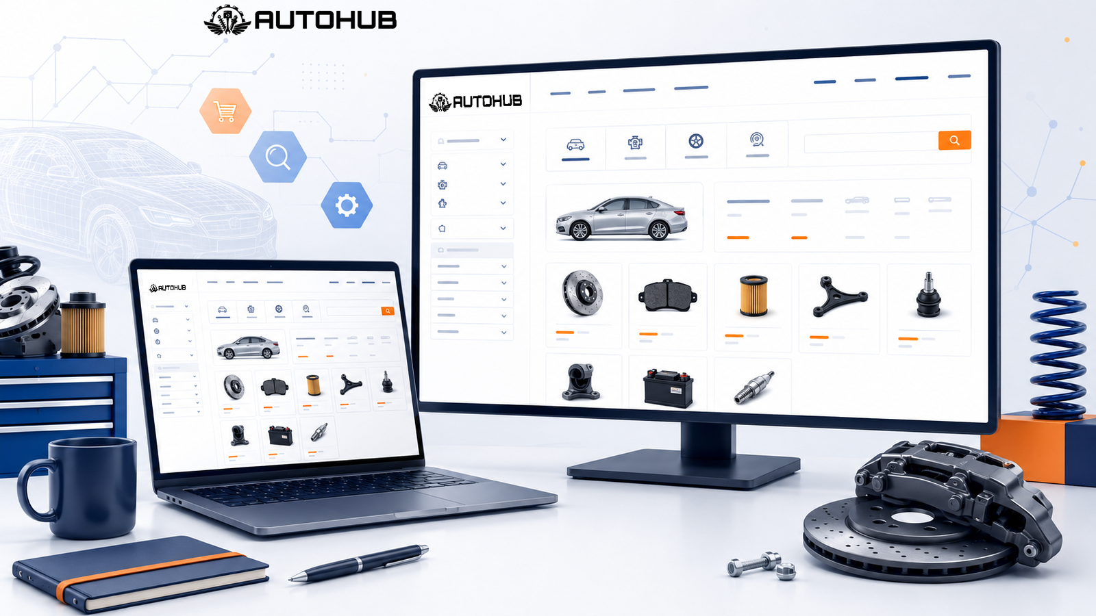 dezvoltare software afaceri piese auto